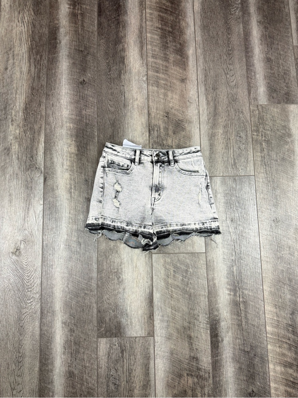 Vervet Grey Jean Shorts